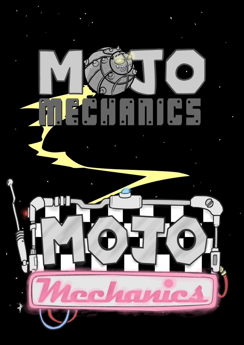 Mojo Mechanics logo designs
